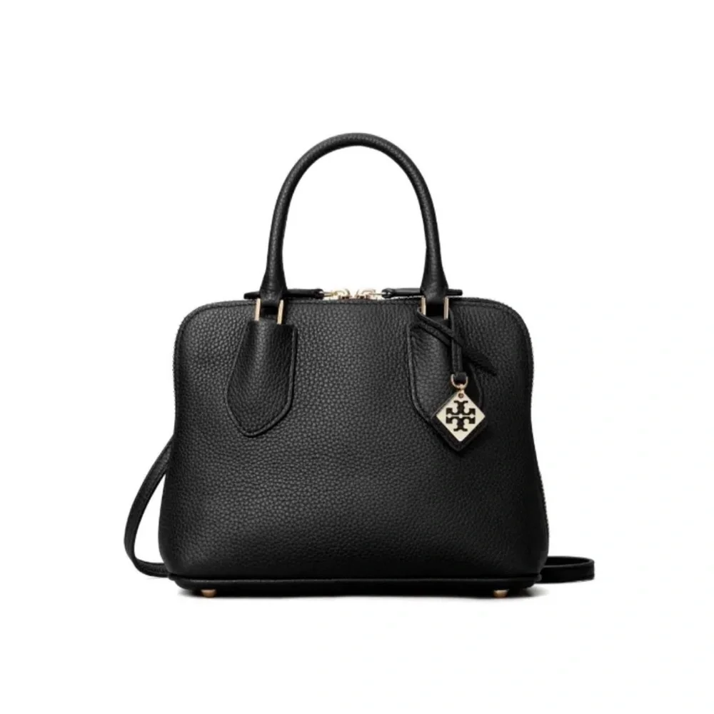 Authentic Tory Burch mini Swing leather satchel